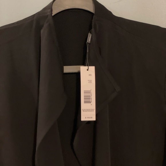 Brand New T Tahari Draped Open Front Duster / Cardigan / Jacket - Picture 8 of 8